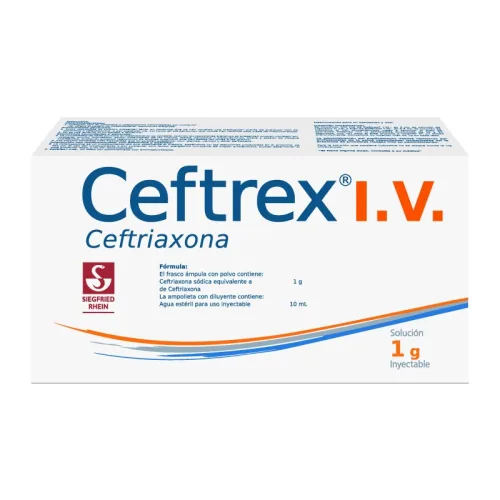 Comprar Ceftrex I.V. 1 G Con 1 Solución Inyectable