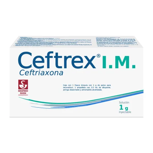 Comprar Ceftrex Im 1 G Solución Inyectable Frasco Ámpula 3.5 Ml