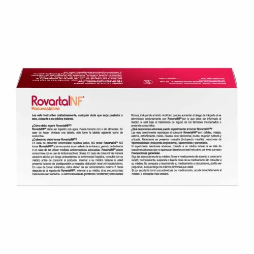 Comprar Rovartal 10 Mg Con 30 Comprimidos