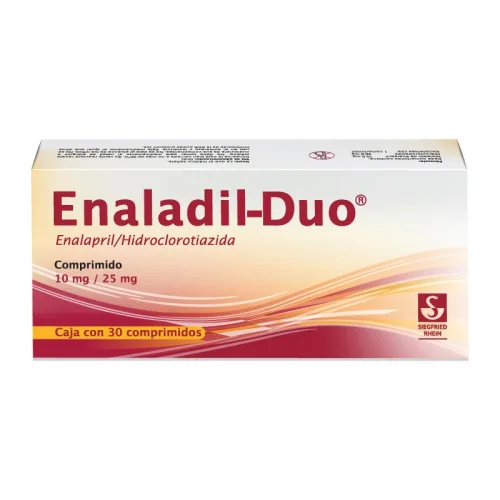 Comprar Enaladil Duo 10/25 Mg Con 30 Comprimidos