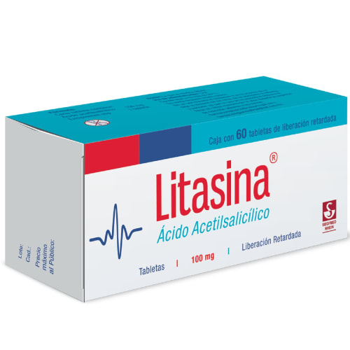 Comprar Litasina 100 Mg Con 60 Tabletas