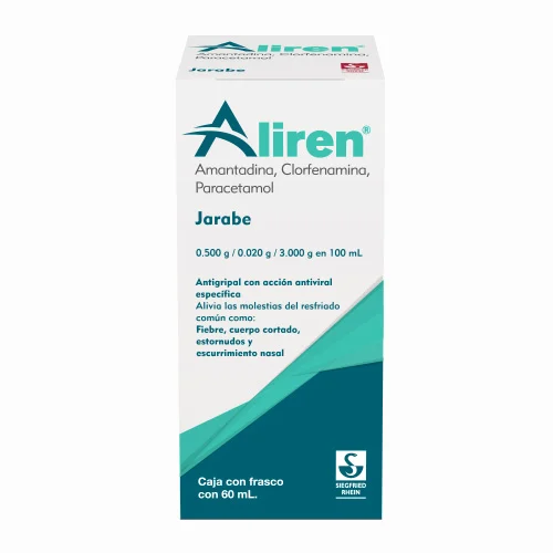 Aliren 0.5/0.02/3 G Con 60 Ml De Jarabe