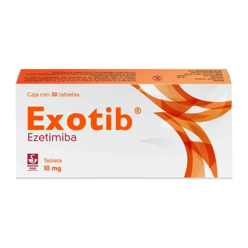 Comprar Exotib 10 Mg Con 30 Tabletas