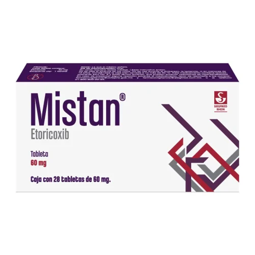 Comprar Mistan 60 Mg Con 28 Tabletas