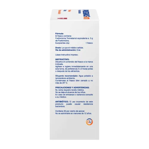 Comprar Pregnus-Uti 3 G Con Polvo Para Solución Con 3 G