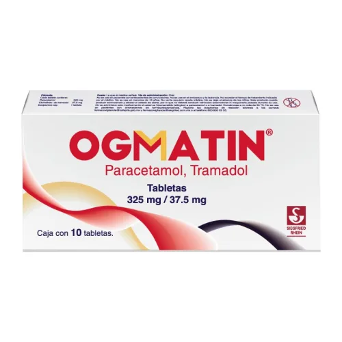 Comprar Ogmatin 325/37.5 Mg Con 10 Tabletas