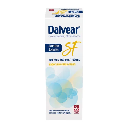 Comprar Dalvear Sf 300/160 Mg Jarabe Frasco 100 Ml