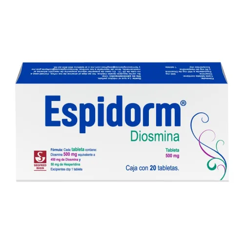 Comprar Espidorm 500 Mg Con 20 Tabletas