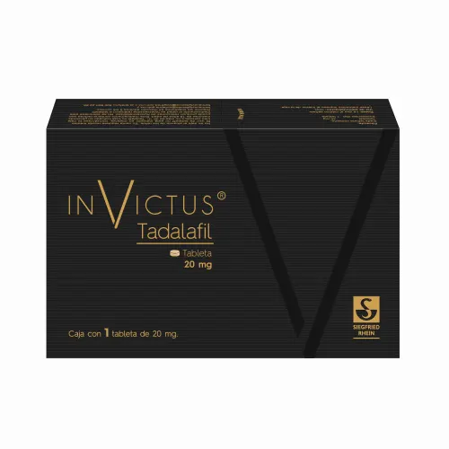 Invictus 20 Mg – Caja Con 1 Tableta (Tadalafil)