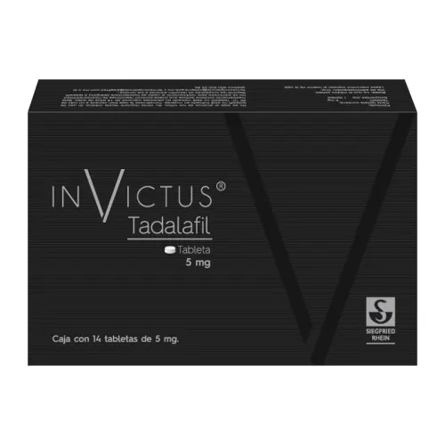 Invictus 5 Mg Con 14 Tabletas