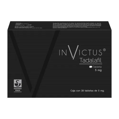 Comprar Invictus 5 Mg Con 28 Tabletas