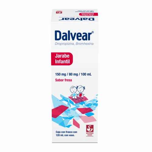 Dalvear 150/80 Mg Jarabe Infantil Sabor Fresa 120 Ml