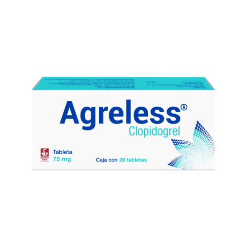 AGRELESS 75 MG FCO TABLETA – Prevención de trombosis | Precio MX · Prixz