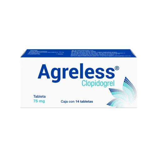 Comprar Agreless 75 Mg Con 14 Tabletas