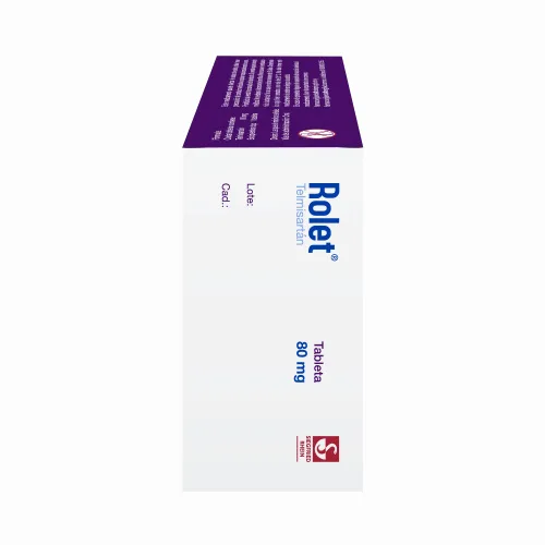 Rolet 80 Mg – Caja Con 30 Tabletas (Telmisartán)