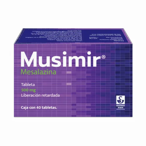 Musimir 500 Mg Con 40 Tabletas