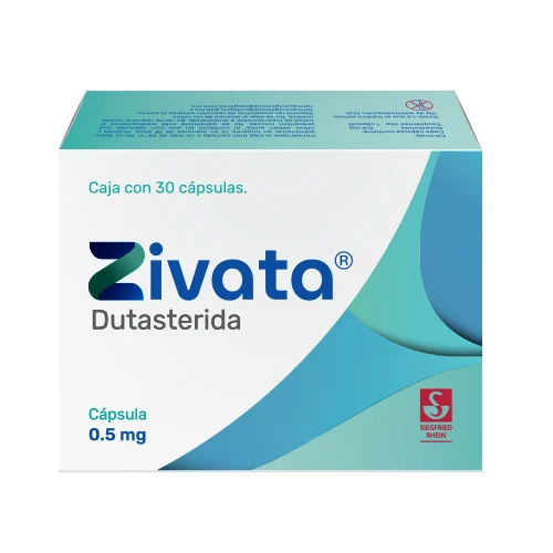 Zivata 0.5 Mg – Caja Con 30 Cápsulas (Dutasterida)