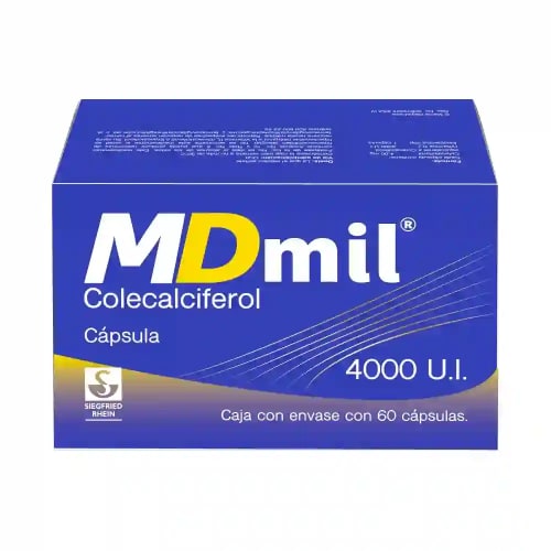 Mdmil 4000 Ui Con 60 Cápsulas