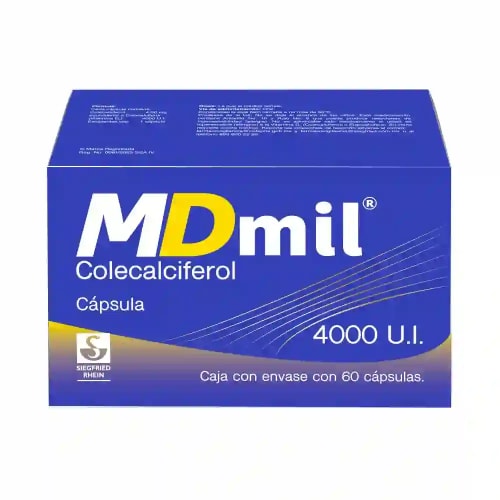 Mdmil 4000 Ui Con 60 Cápsulas