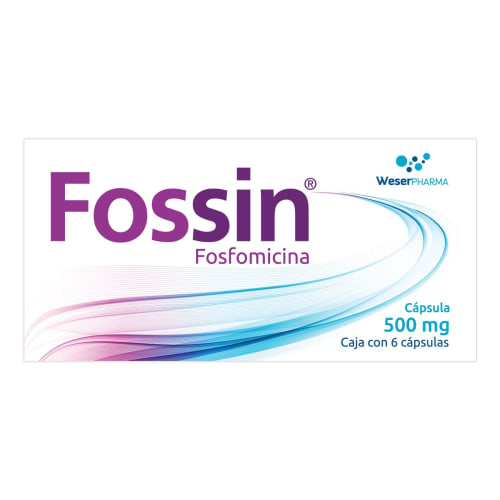 Comprar Fossin 500 Mg Con 6 Cápsulas