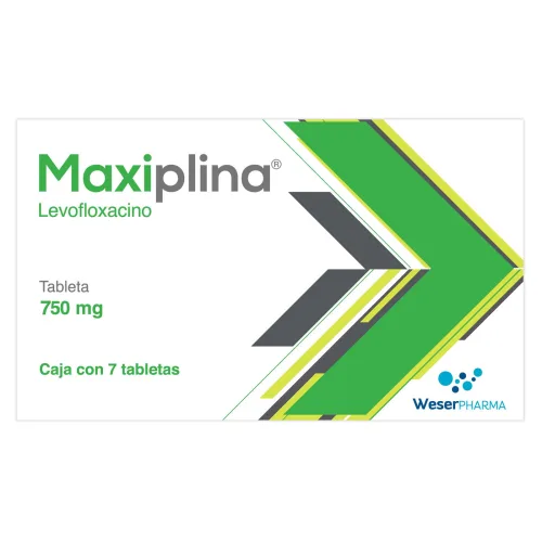 Comprar Maxiplina 750 Mg Con 7 Tabletas