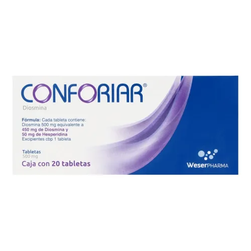 Comprar Conforiar 450/50 Mg Con 20 Tabletas
