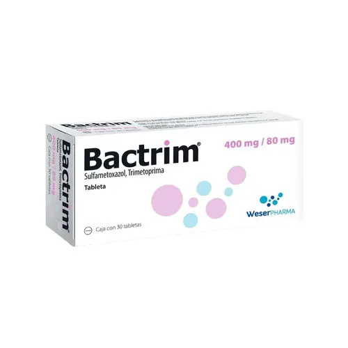 Bactrim 400/80 Mg Con 30 Tabletas