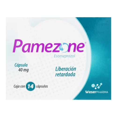 Comprar Pamezone 40 Mg Con 14 Cápsulas