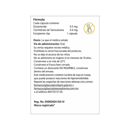 Flucisten Duo 0.5/0.4 Mg Con 30 Cápsulas
