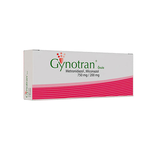 Gynotran 750/200 Mg Con 7 Óvulos Vaginales