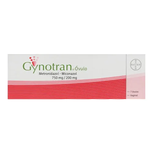 Comprar Gynotran 750/200 Mg Con 7 ÓVulos Vaginales