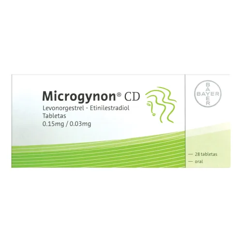 Comprar Microgynon 0.15/0.03 Mg Con 28 Tabletas