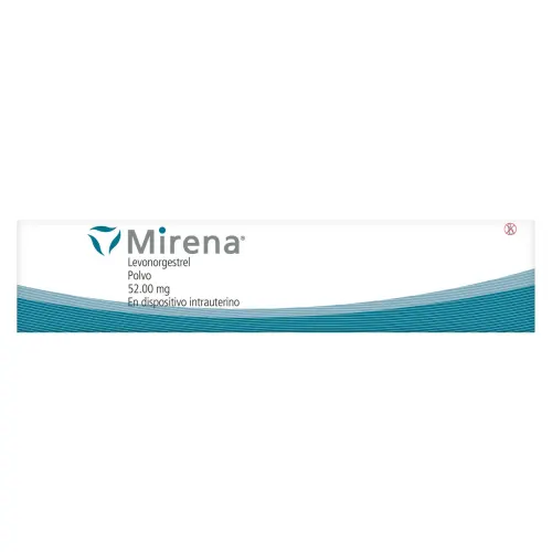 Comprar Mirena Polvo 52 Mg 1 Dispositivo Intrauterino