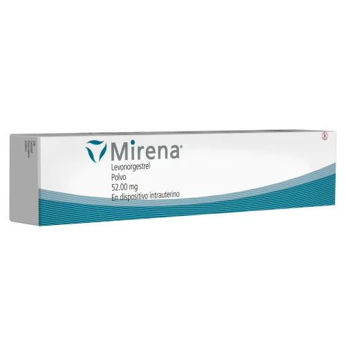 Mirena 52 Mg Dispositivo Intrauterino