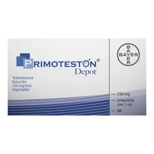 Comprar Primotestón Depot 250 Mg Con 1 Ampolleta De 1 Ml