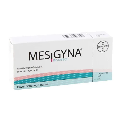 Mesignya Noretisterona Estradiol Solución Inyectable 50 Mg / 5 Mg Con 1 Ml