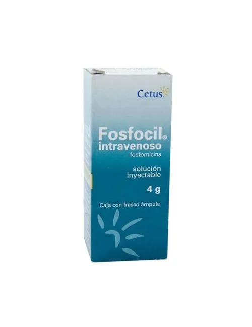 Fosfocil Fosfomicina Solución Inyectable 4 G Frasco Con Ámpula