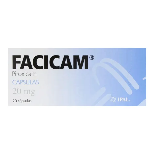 Comprar Facicam 20 Mg Con 20 Cápsulas