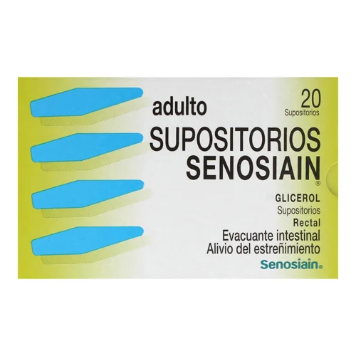 Comprar Senosiain Adulto Supositorio Rectal Con 20 Piezas