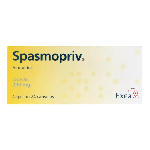 Comprar Spasmopriv 200 Mg Con 24 Cápsulas