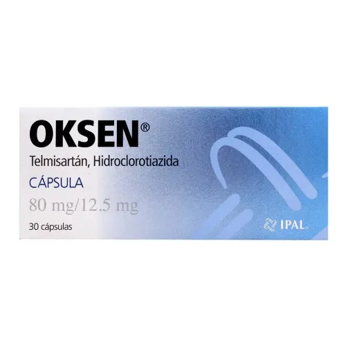 Comprar Oksen 80/12.5Mg Con 30 Cápsulas