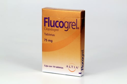 Comprar Flucogrel 75 Mg Con 14 Tabletas