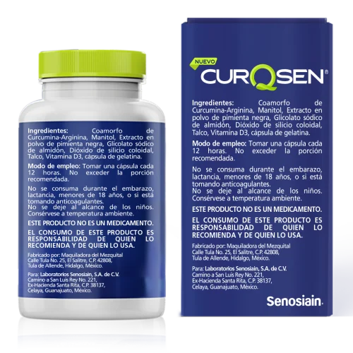 Curqsen con 60 Cápsulas