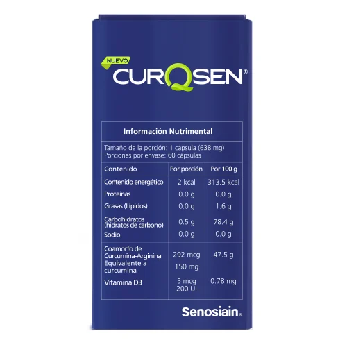Curqsen con 60 Cápsulas