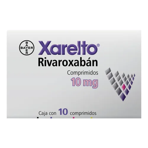 Xarelto 10 Mg 10 Comprimidos