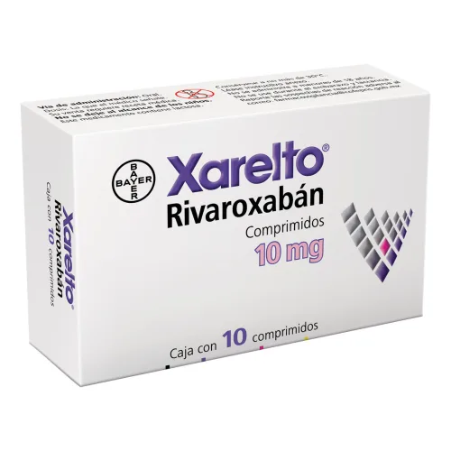 Xarelto 10 Mg 10 Comprimidos
