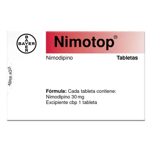 Nimotop 30 Mg 30 Tabletas