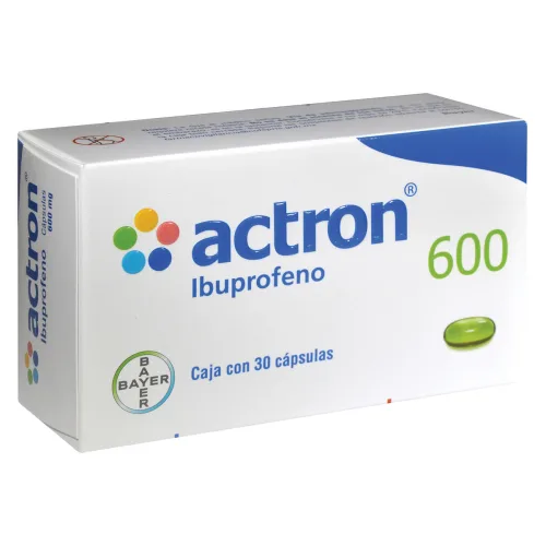 Actron 600 Mg Con 30 Cápsulas