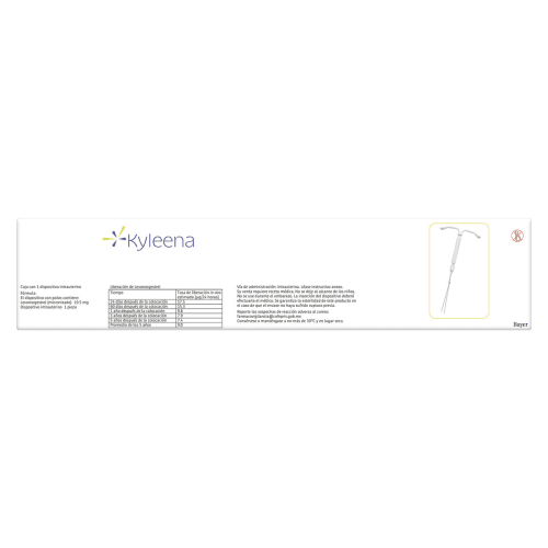 Comprar Kyleena 19.5 Mg Con 1 Dispositivo Intrauterino