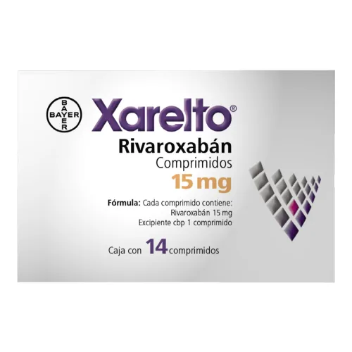 Comprar Xarelto 15 Mg Con 14 Comprimidos